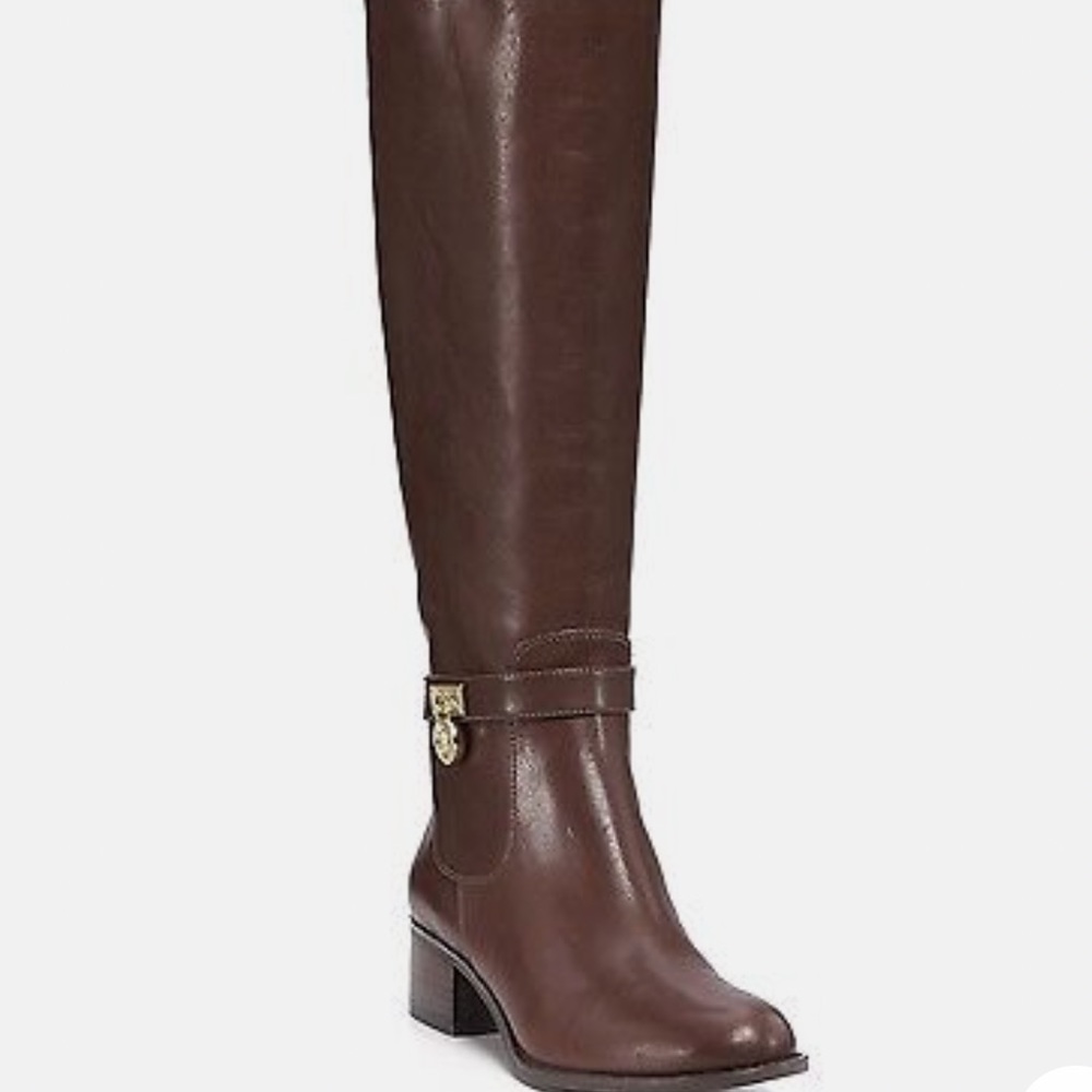MICHAEL Michael Kors Hamilton Tall Brown Riding Boot